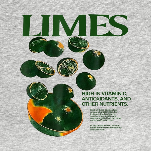 Limes Funny High In Vitamin C Antioxidants by MiaGamer Gear